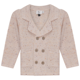 Load image into Gallery viewer, Speckeled Waffle Knitted Boy Blazer
