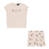 Load image into Gallery viewer, Baby's Printed Thin Fleece Printed 2 pc Set
