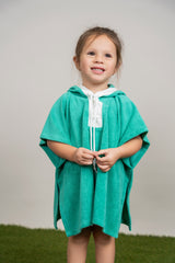 Load image into Gallery viewer, Babys Cotton Terry Poncho
