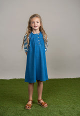 Load image into Gallery viewer, Girls Denim Jumper
