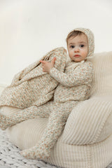 Load image into Gallery viewer, Baby Rib Blanket With Decorative Stitch
