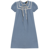 Load image into Gallery viewer, Girls Gauze Robe With Floral Tape
