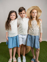 Load image into Gallery viewer, Girls Checkered T Shirt
