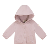 Load image into Gallery viewer, Babys Modal Jersey Sprinkle Print Puffy Jacket
