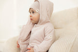 Load image into Gallery viewer, Babys Modal Jersey Sprinkle Print Puffy Jacket
