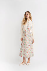 Load image into Gallery viewer, Teens Eyelet Jumper With Knit Cardigan
