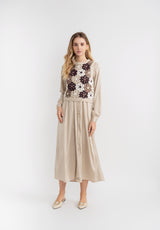 Load image into Gallery viewer, Teens Floral Cropped Crochet Vest
