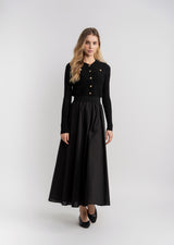 Load image into Gallery viewer, Teens Cotton Gauze Circle Midi Skirt
