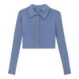 Load image into Gallery viewer, Teens Rib Cropped Top
