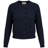 Load image into Gallery viewer, Ladies Cropped Cable Knit Cardigan
