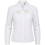 Load image into Gallery viewer, Ladies Dressy Applique Blouse
