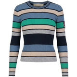 Load image into Gallery viewer, Ladies Striped Milange Sweater
