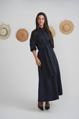 Load image into Gallery viewer, Ladies Cotton Satin Wrap Blouse
