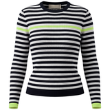 Load image into Gallery viewer, Ladies Ribbed Striped Sweater
