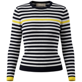 Load image into Gallery viewer, Ladies Ribbed Striped Sweater
