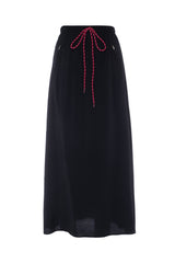 Load image into Gallery viewer, Ladies Copper Tencel Maxi Skirt
