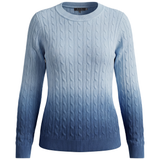 Load image into Gallery viewer, Ladies Ombre Cable Knit Top
