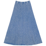 Load image into Gallery viewer, Ladies Mineral Wash Panel Maxi Skirt

