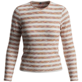 Load image into Gallery viewer, Ladies Striped V Neck Tee
