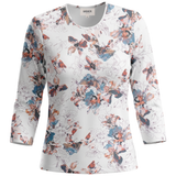Load image into Gallery viewer, Ladies Printed Cotton Tee
