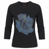 Load image into Gallery viewer, Ladies Graphic 3/4 Tee
