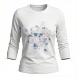 Load image into Gallery viewer, Ladies Graphic 3/4 Tee
