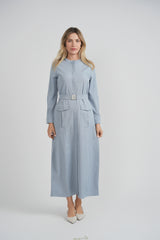 Load image into Gallery viewer, Ladies Cargo Midi Dress

