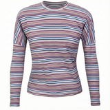 Load image into Gallery viewer, Ladies Striped Cotton Dolman Top
