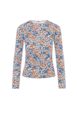 Load image into Gallery viewer, Ladies Printed Long Sleeve Tee
