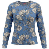 Load image into Gallery viewer, Ladies Printed Long Sleeve Tee
