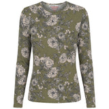 Load image into Gallery viewer, Ladies Printed Long Sleeve Tee
