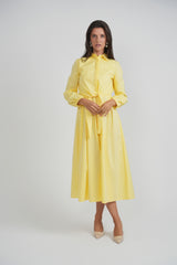 Load image into Gallery viewer, Ladies Midi Cotton Pleated Jumper
