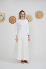 Load image into Gallery viewer, Ladies Multi Color V Neck Tee
