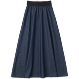 Load image into Gallery viewer, Ladies Midi Pull On Skirt
