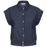 Load image into Gallery viewer, Ladies Denim Jacket Vest
