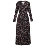 Load image into Gallery viewer, Ladies Mock Wrap Maxi Dress
