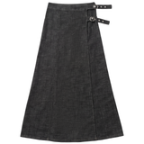 Load image into Gallery viewer, Ladies Midi Wrap Skirt
