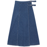 Load image into Gallery viewer, Ladies Midi Wrap Skirt
