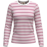 Load image into Gallery viewer, Ladies Ribbed Stripped V Neck Tee
