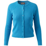 Load image into Gallery viewer, Ladies Cropped Knit Cardigan

