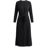 Load image into Gallery viewer, Ladies Crepe Maxi Tie Dress
