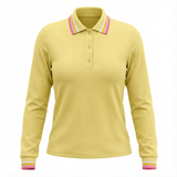 Load image into Gallery viewer, Ladies Striped Collar Tee
