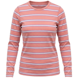 Load image into Gallery viewer, Ladies Striped V Neck Tee

