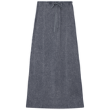 Load image into Gallery viewer, Ladies Mineral Wash Straight Maxi Skirt
