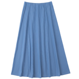 Load image into Gallery viewer, Ladies Maxi Panel Denim Pull On Skirt
