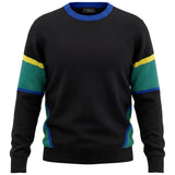 Load image into Gallery viewer, Ladies Side Slit Abstract Sweater
