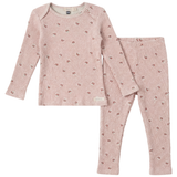 Load image into Gallery viewer, Boys 2 PC Long Set In 3X3 Rib With Print
