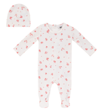 Load image into Gallery viewer, Baby Flower Print Romper Set
