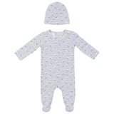 Load image into Gallery viewer, Baby Cherry Print Romper Set
