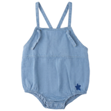 Load image into Gallery viewer, Baby Woven Denim Baby Bubble
